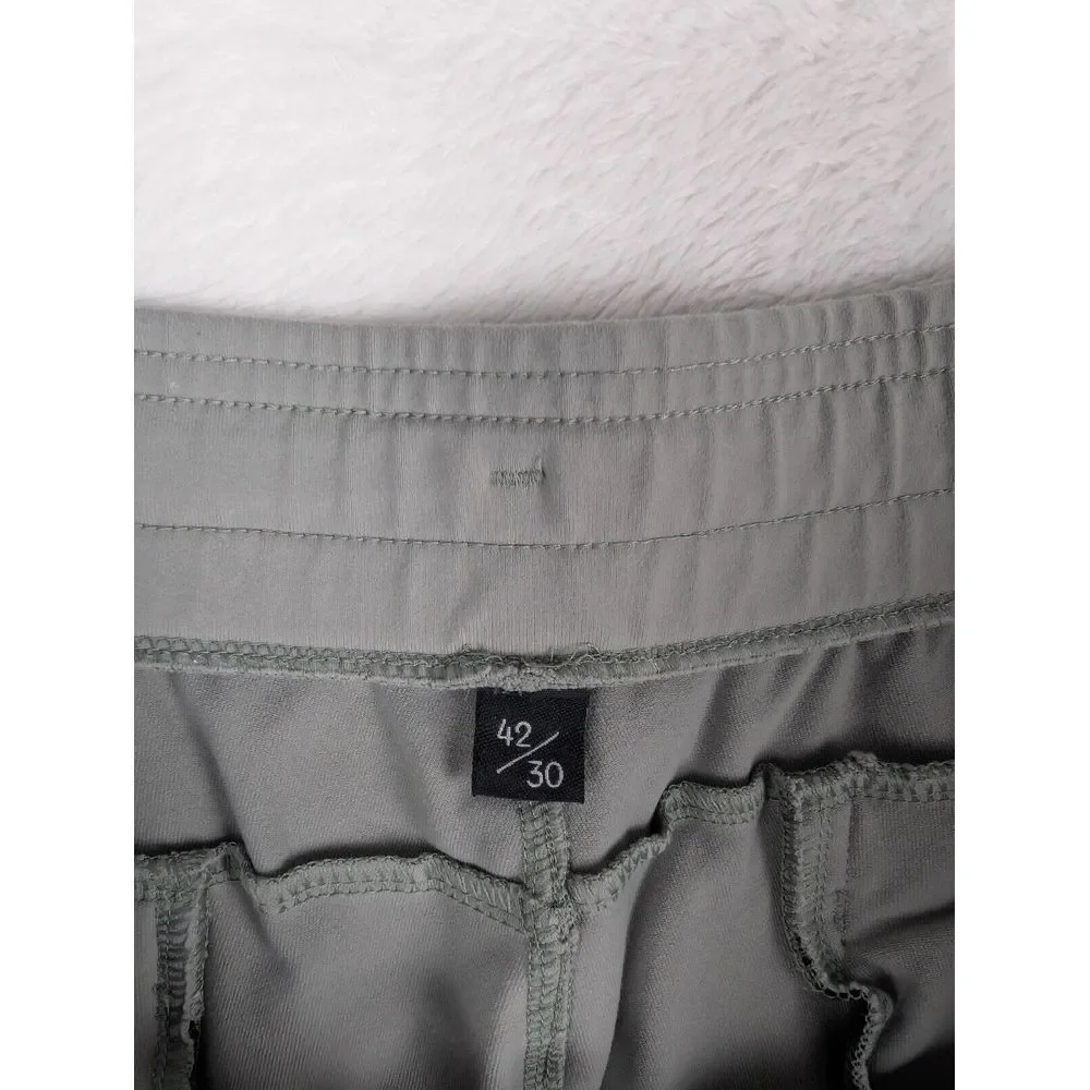 Public Rec Daymaker All Day Everyday Pants Mens 40/32 Gray Drawstring Performanc